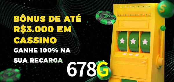 678G melhor bônus de depósito